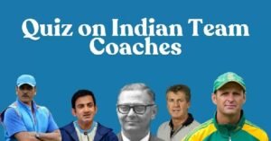 India National Cricket Team Coaches