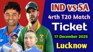 South Africa vs India Cricket Tickets